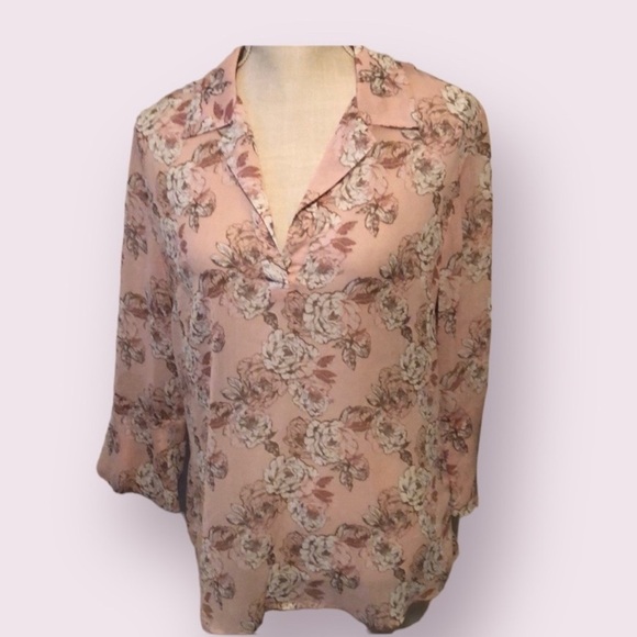 Kut from the Kloth blouse in pink/beige, med - Picture 1 of 3
